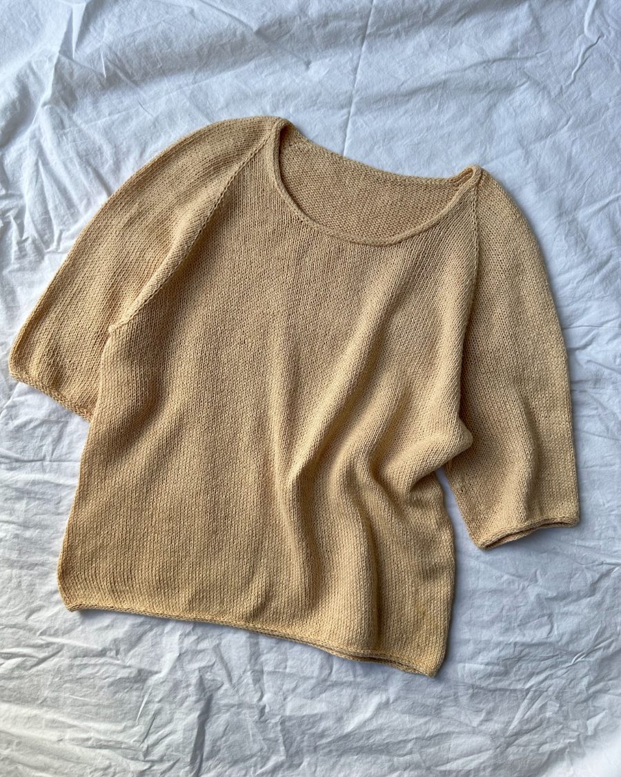 Kumulus Bluse O-Neck - Strikkeopskrift