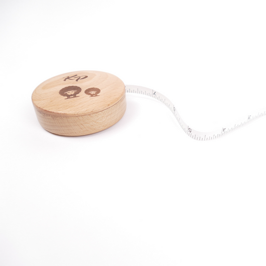 KnitPro Rullemålebånd Træ Rundt