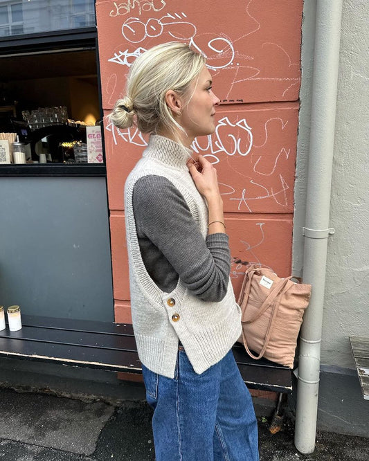 Lulu Slipover - Strikkeopskrift