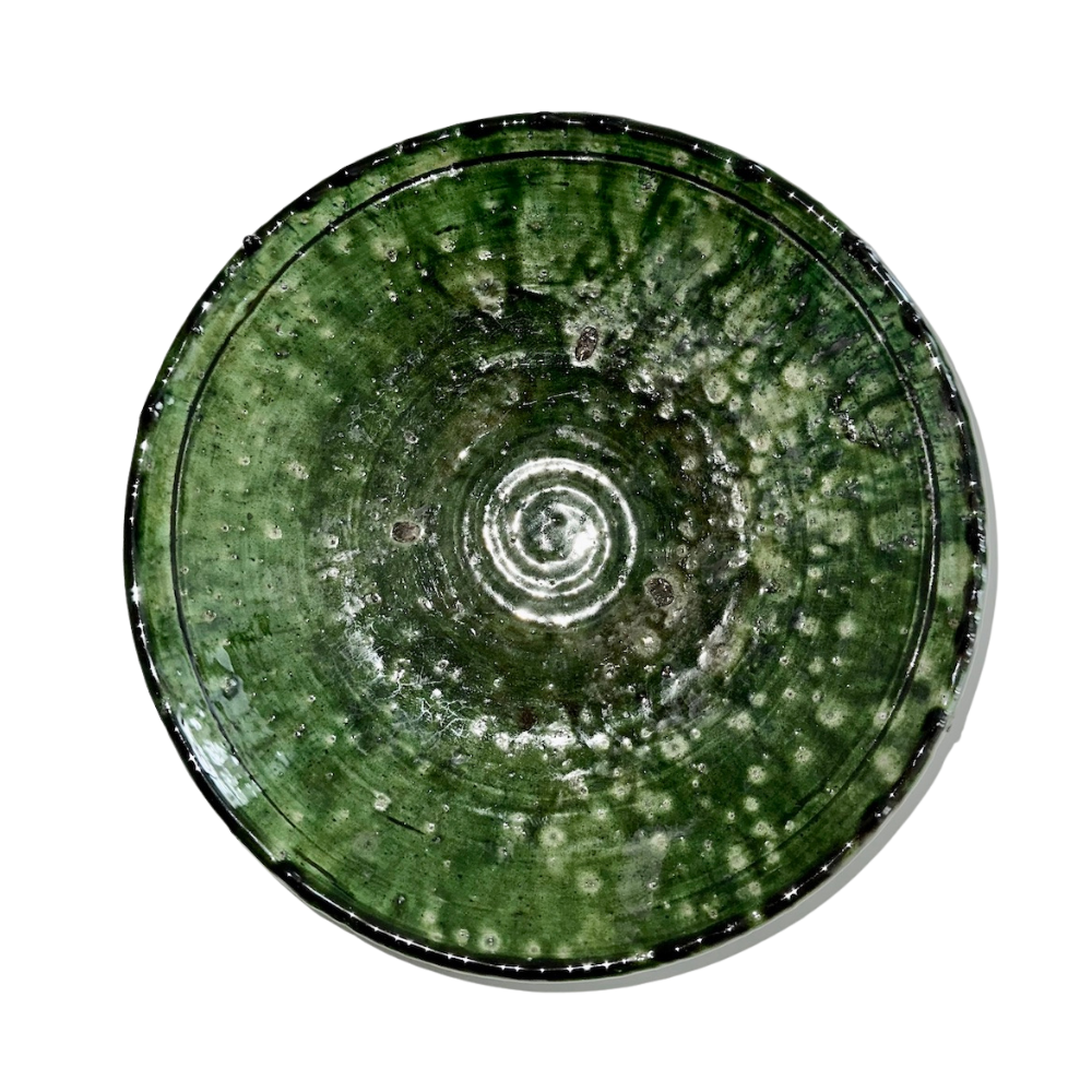 Le Village Keramik Fad Grøn