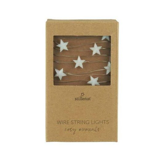 Lyskæde m/Stjerner Udendørs - Den Gamle Mølle