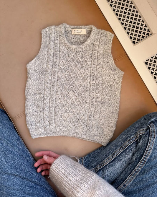 Moby Slipover Mini - Strikkeopskrift