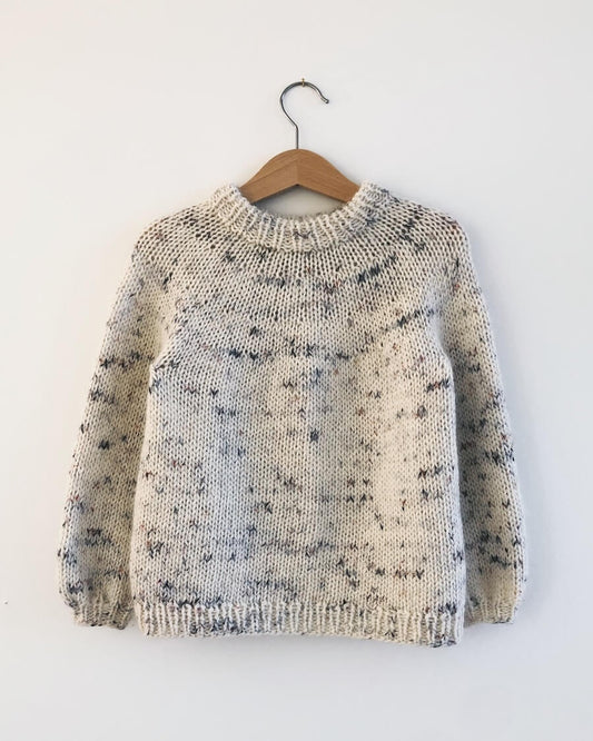 Novice Sweater Junior - Strikkeopskrift