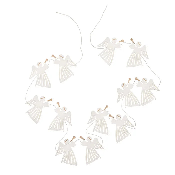 Paper Garland Angel Off White