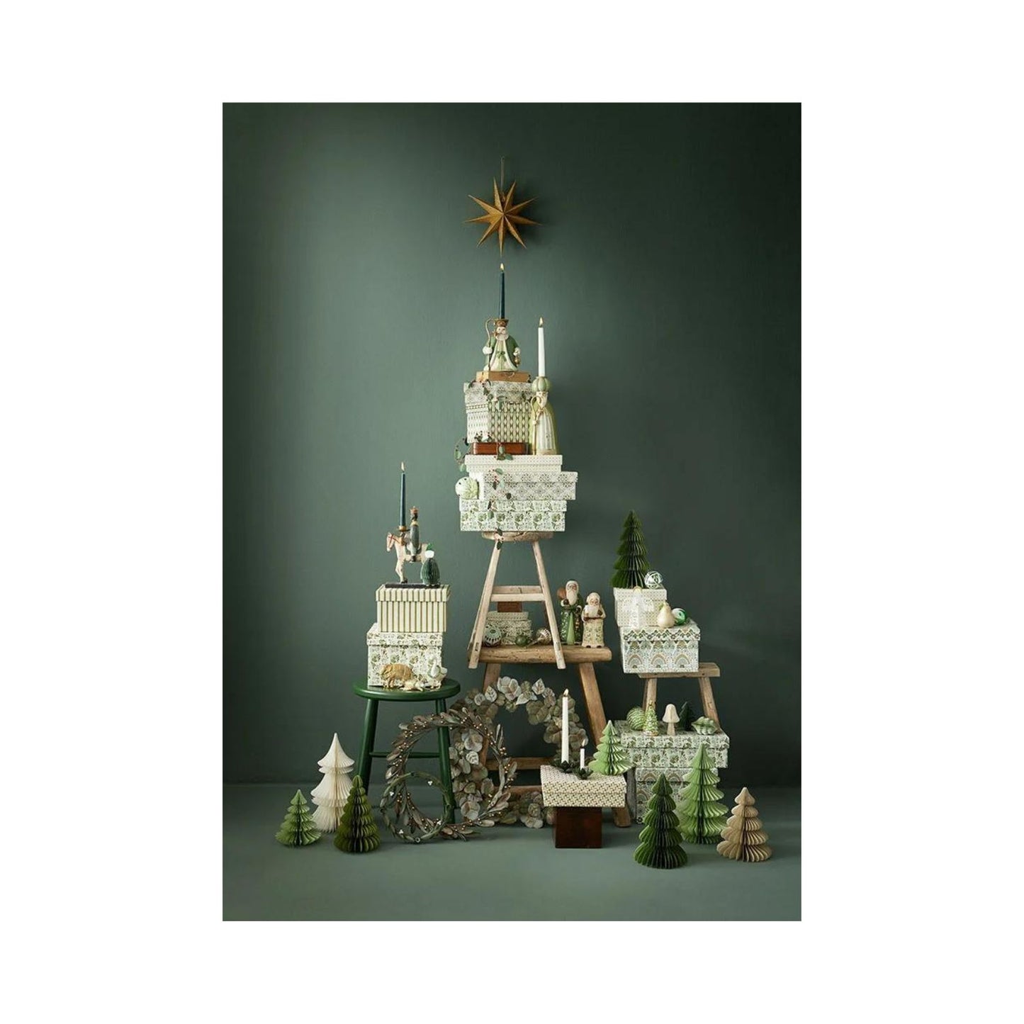 Paper Evergreen Tree Forest Slim - Den Gamle Mølle