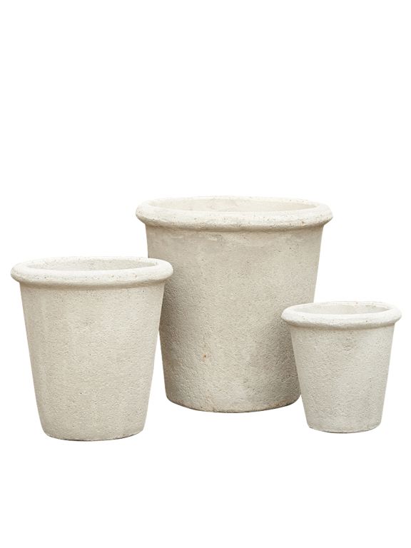 Cement Krukke Rosa - Den Gamle Mølle