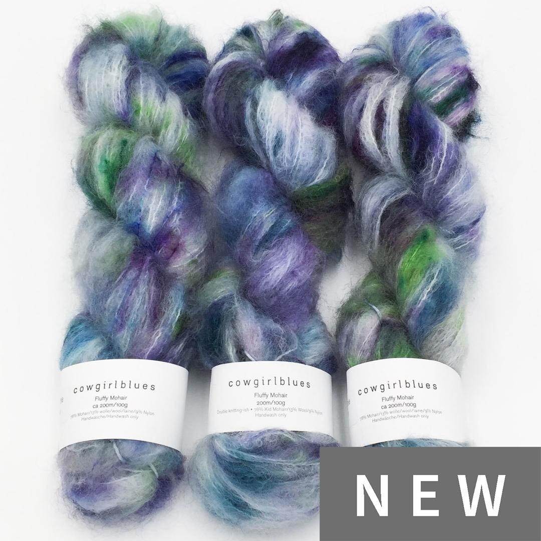 Fluffy Mohair Gradiant
