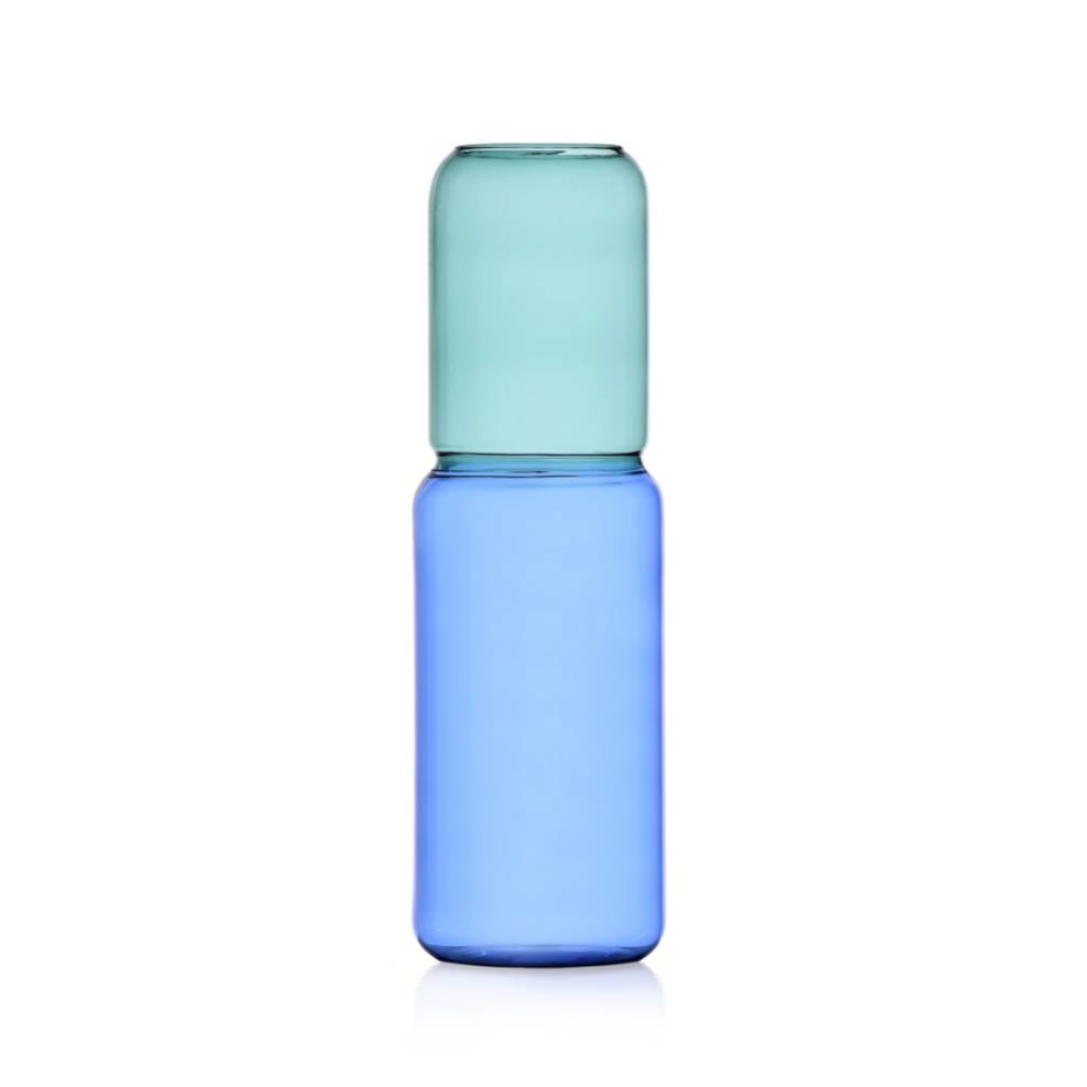 Revolve Vase petrolblue/blue