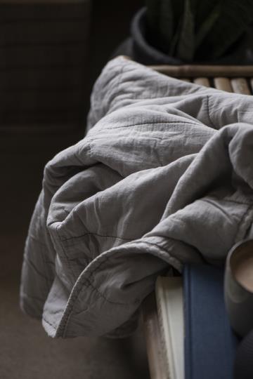 Quilt tæppe Ash Grey