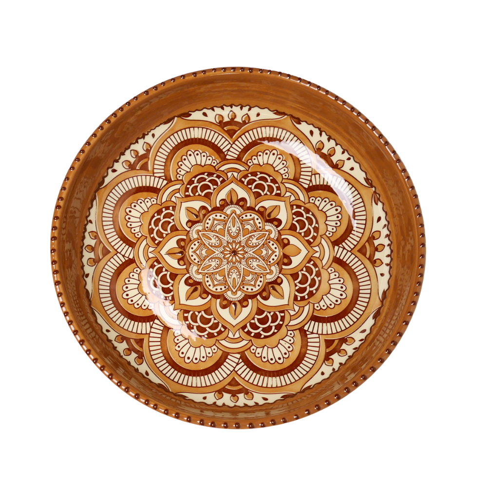 Avellana Low Bowl Mørk