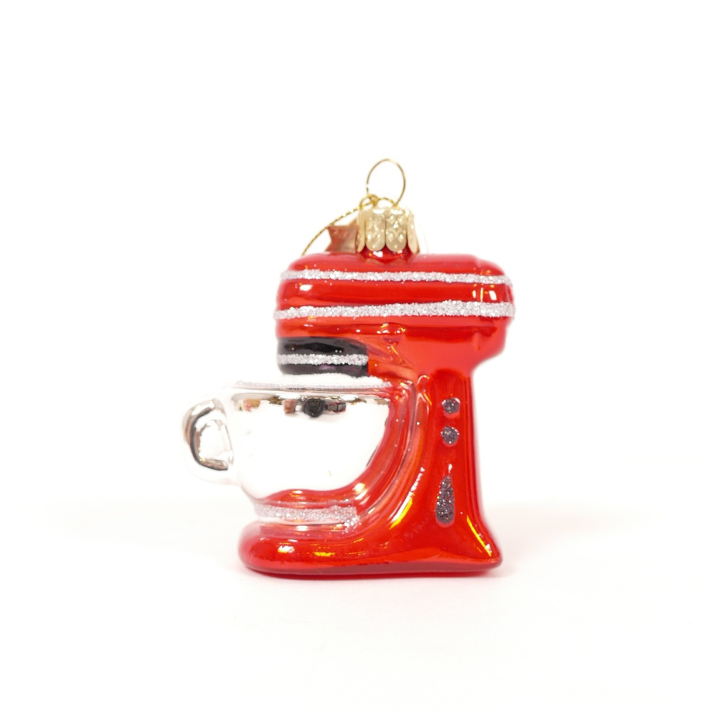 Ornament Glass Red Opal Kitchen Machine