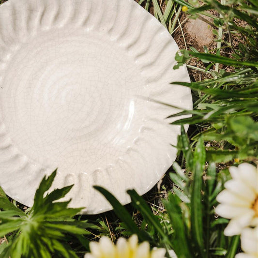 Deep Plate XL Dashi Quartz Craquele