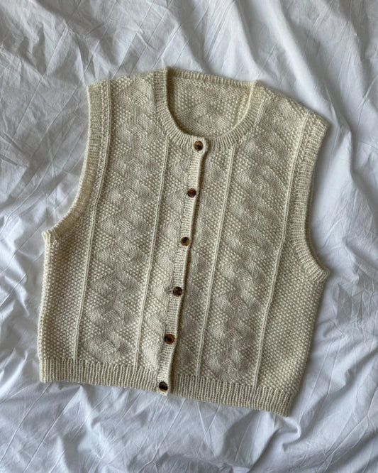 Esther Vest - Strikkeopskrift