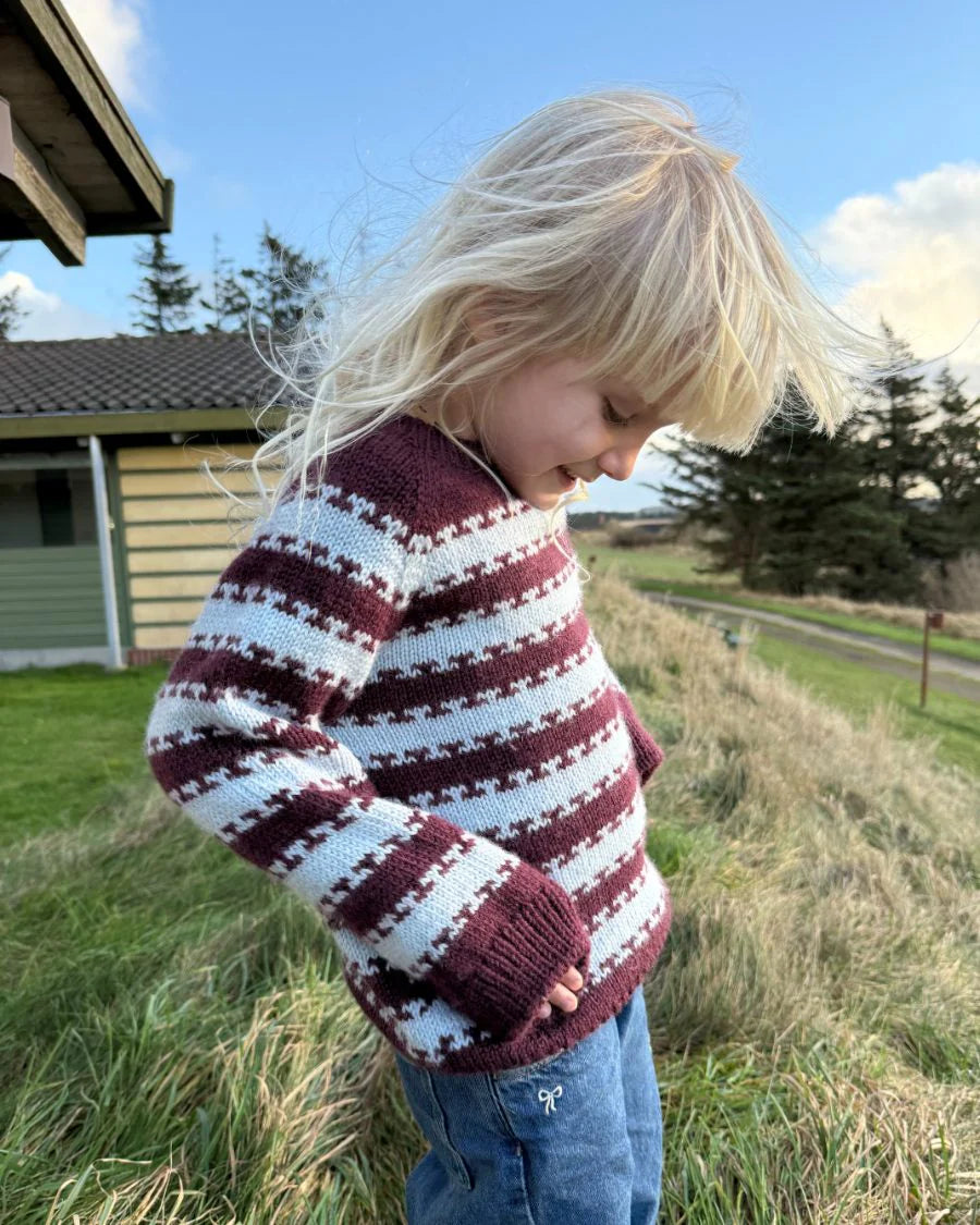 Key Sweater Junior - Strikkeopskrift