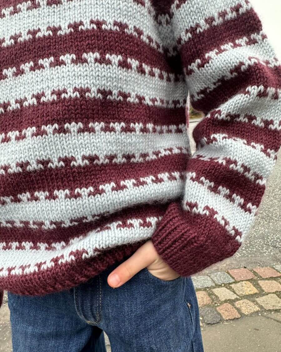 Key Sweater Junior - Strikkeopskrift