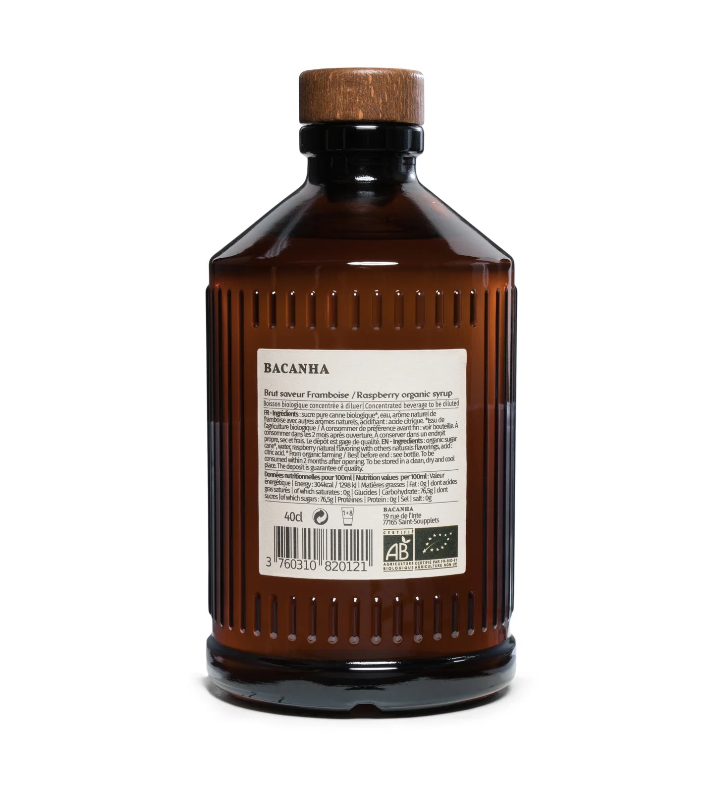 Organic Hindbær Sirup