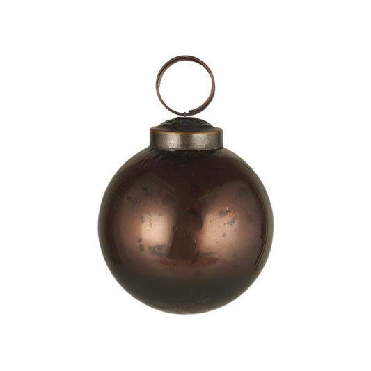 Julekugle Pebbled Glas - Den Gamle Mølle