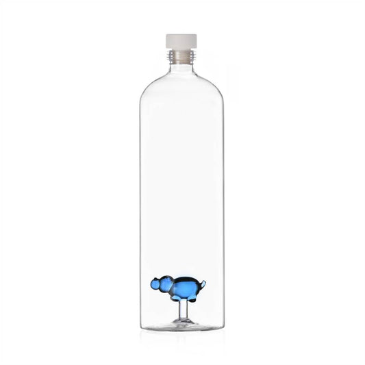Bottle Blue Hippo