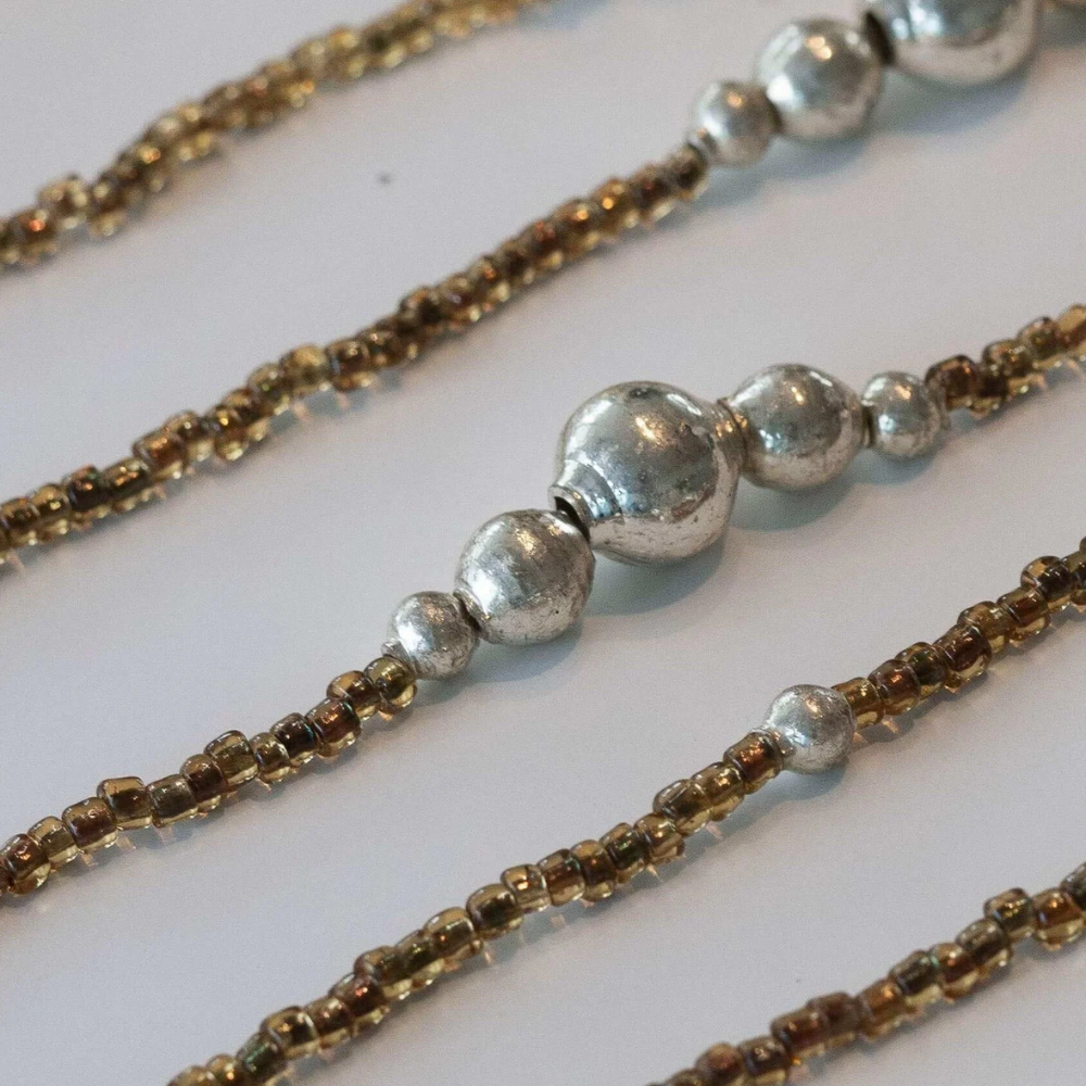 3-Meter Glass Beaded Christmas Garland