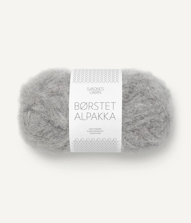 Børstet Alpakka