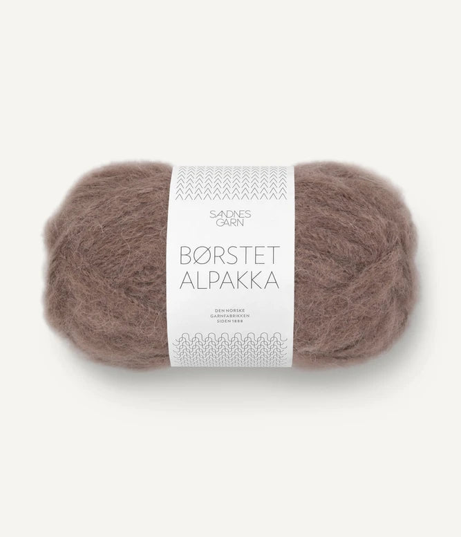 Børstet Alpakka