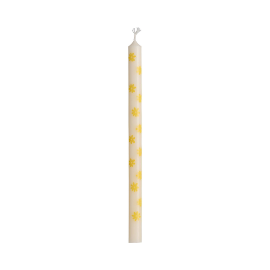 Kertelys m/Gule Blomster