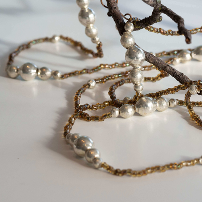 3-Meter Glass Beaded Christmas Garland
