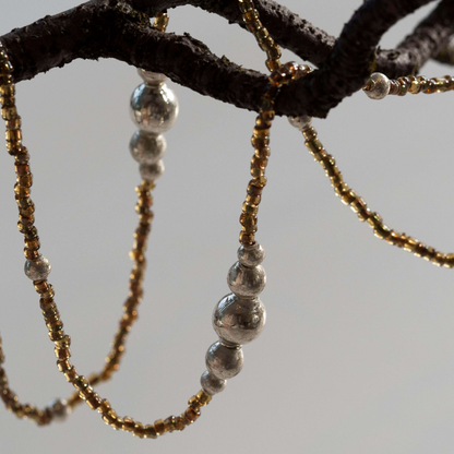 3-Meter Glass Beaded Christmas Garland