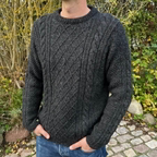 Moby Sweater Man - Strikkeopskrift