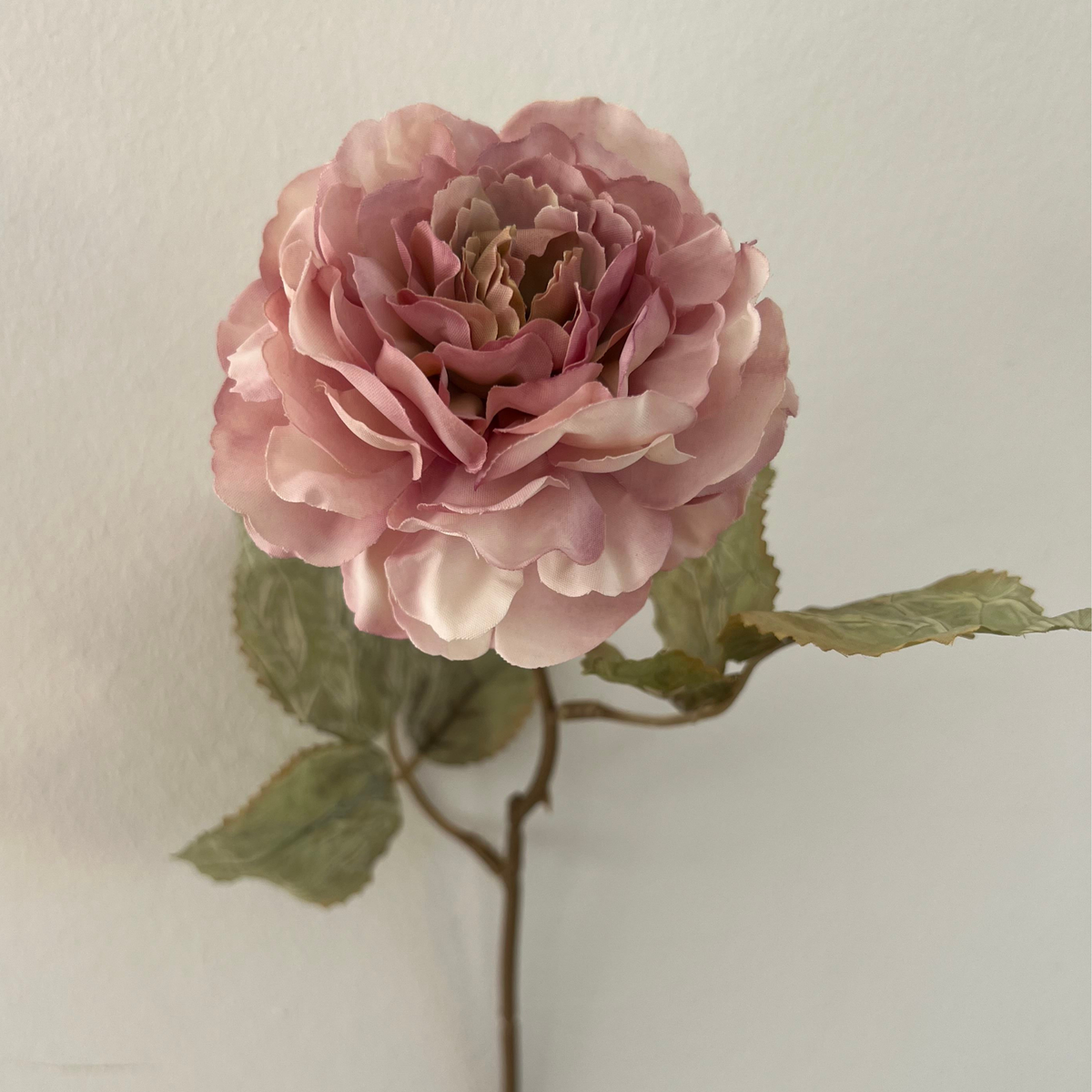 Silkeblomst Rose H:38 cm Pink