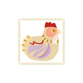Papirserviet Chicken