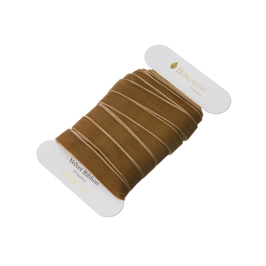 Gavebånd Velvet Caramel