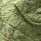 Quilt Tæppe m/Blomsterranker