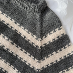 Key Sweater Man - Strikkeopskrift