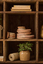 Terracotta-brik ass mønstre mellem