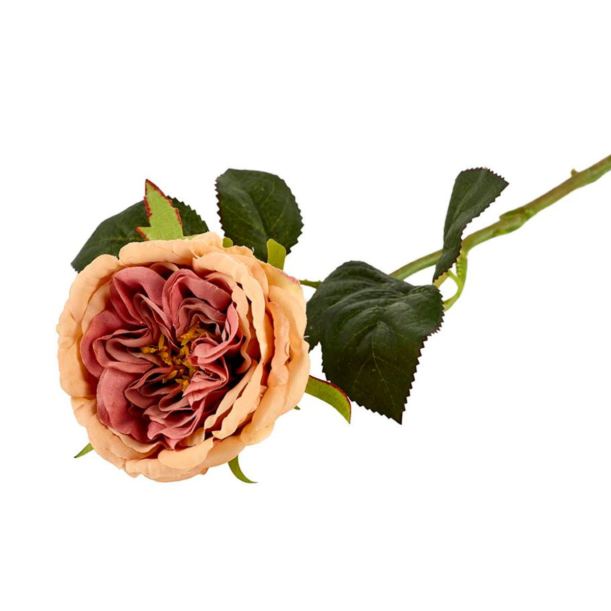 Silkeblomst Rose H:35 cm Dusty