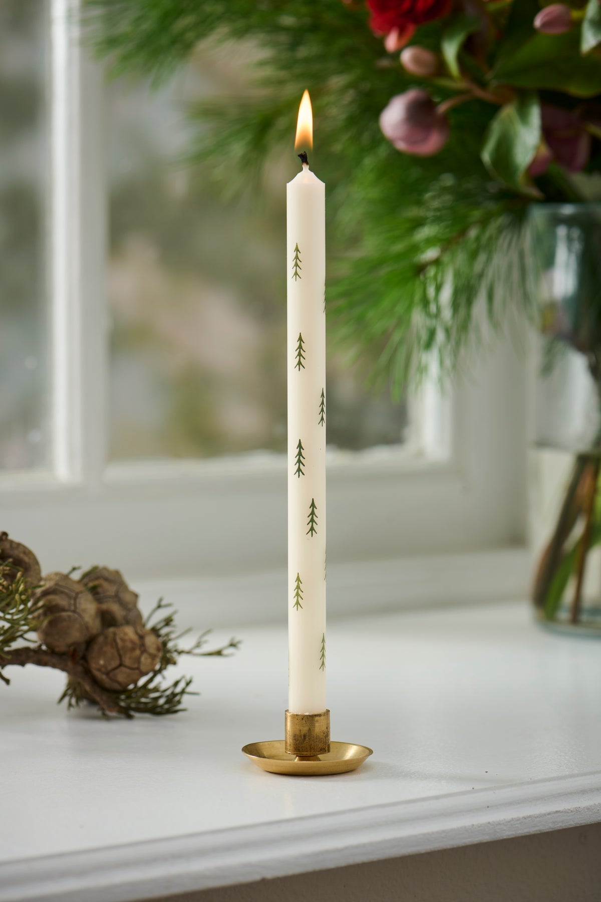 Kertelys m/juletræer