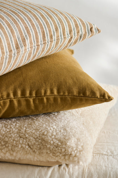 Pudebetræk ochre green