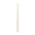 Cylinder Kalenderlys Ivory