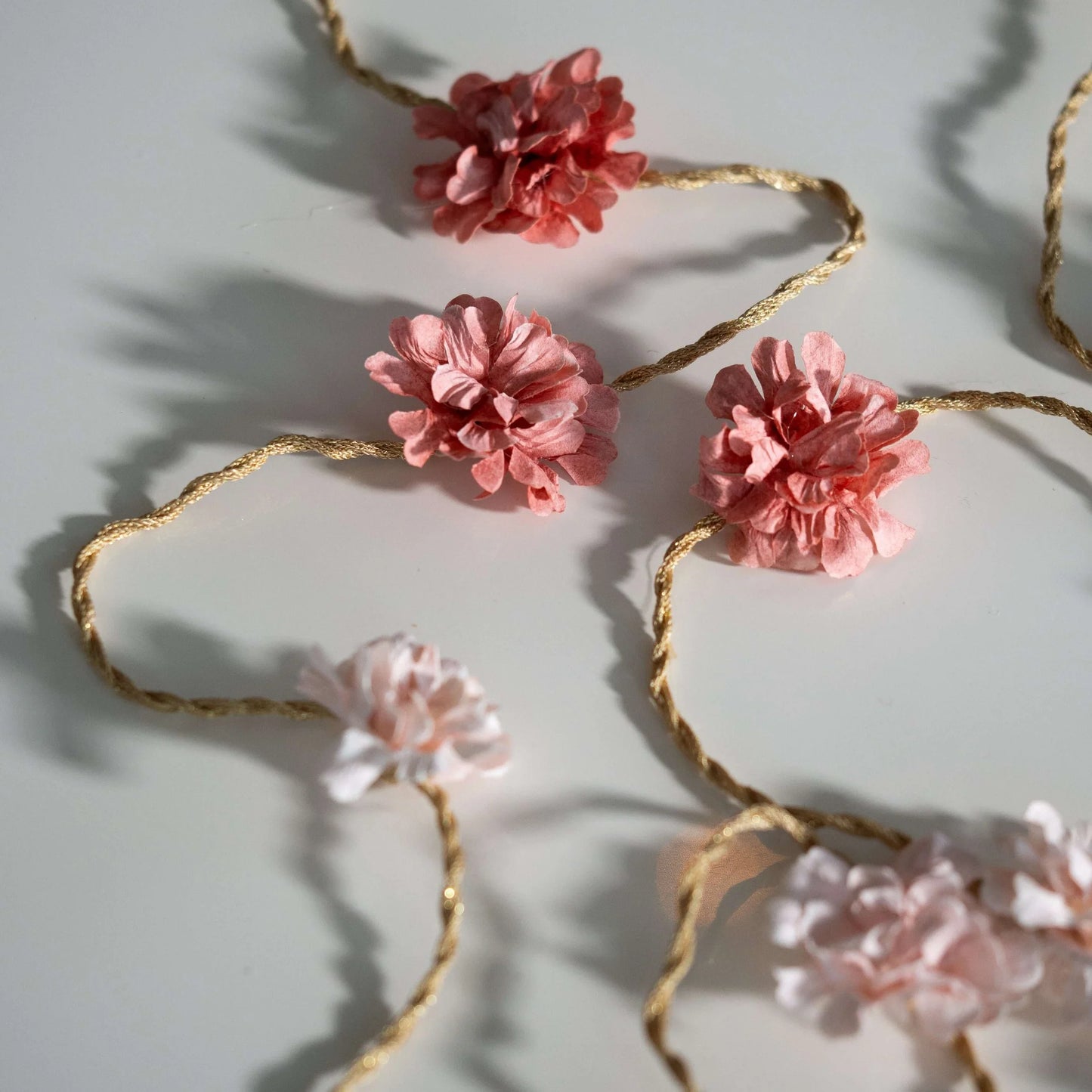 3-Meter Twisted Paper Yoshino Cherry Blossom Garland