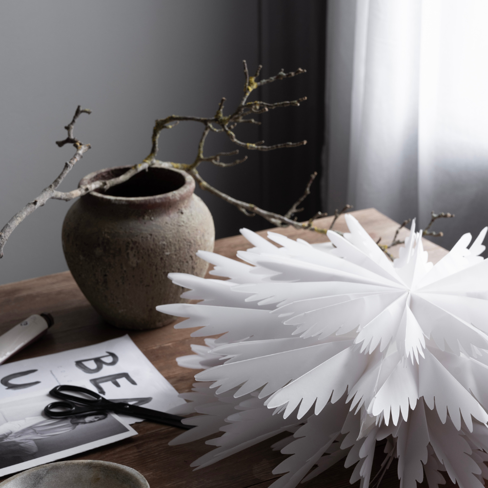 Liz Papirstjerne - White