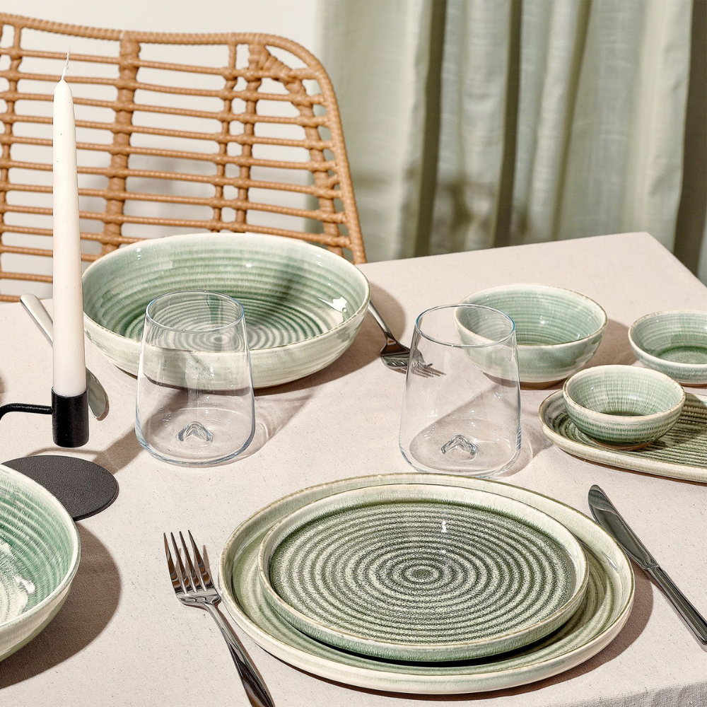 Cameo Frokosttallerken Grøn