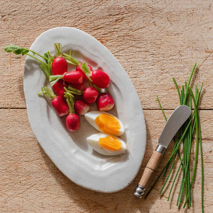 Réfectoire Oval Dish Shint Sand (S)