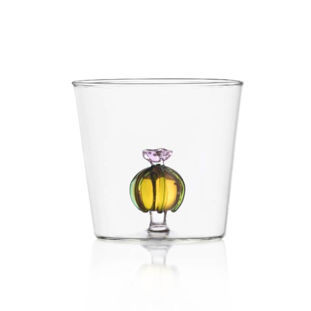 Tumbler Vandglas Cactus Pink Blomst