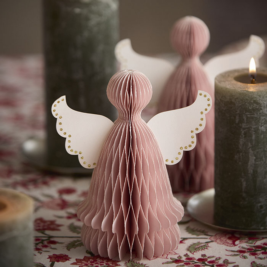 Honeycomb Angel Soft Rose