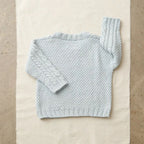 Caspian Sweater Baby (Norsk) - Strikkeopskrift
