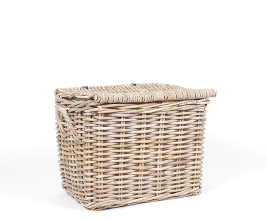 Kurve kiste med låg