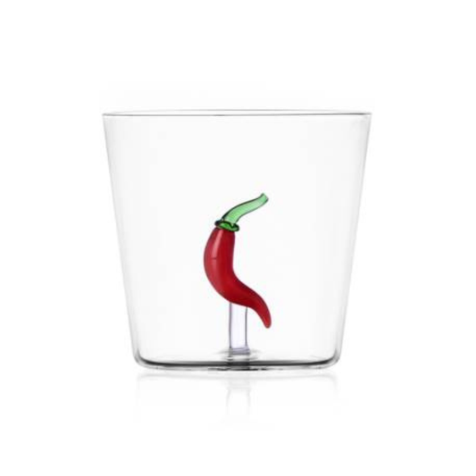 Tumbler Vandglas Chili Pepper