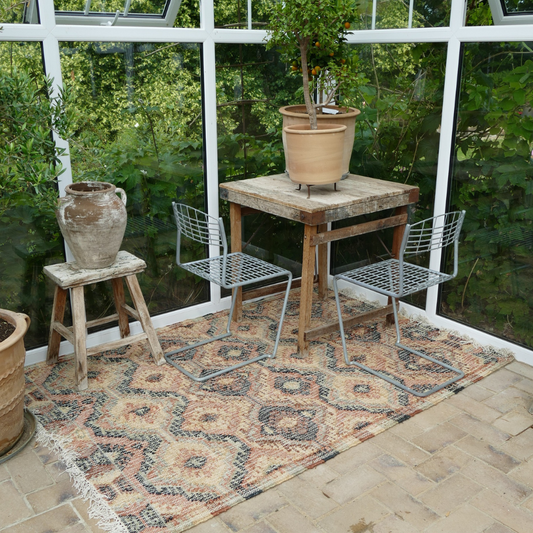 Indisk håndlavet Tæppe 701