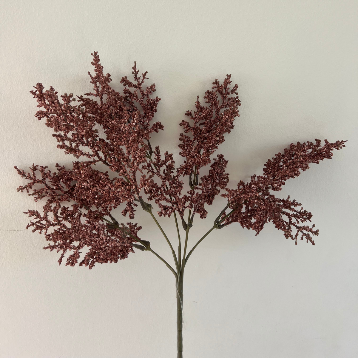 Silkeblomst Gren H:38 cm Rosa